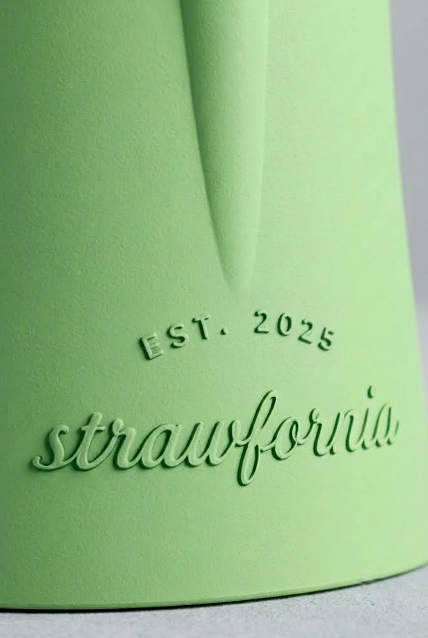 Nachhaltige Perfektion grün schriftzug 2.0